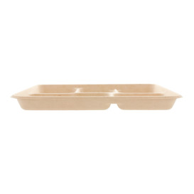 Sustainable trays in natural colours