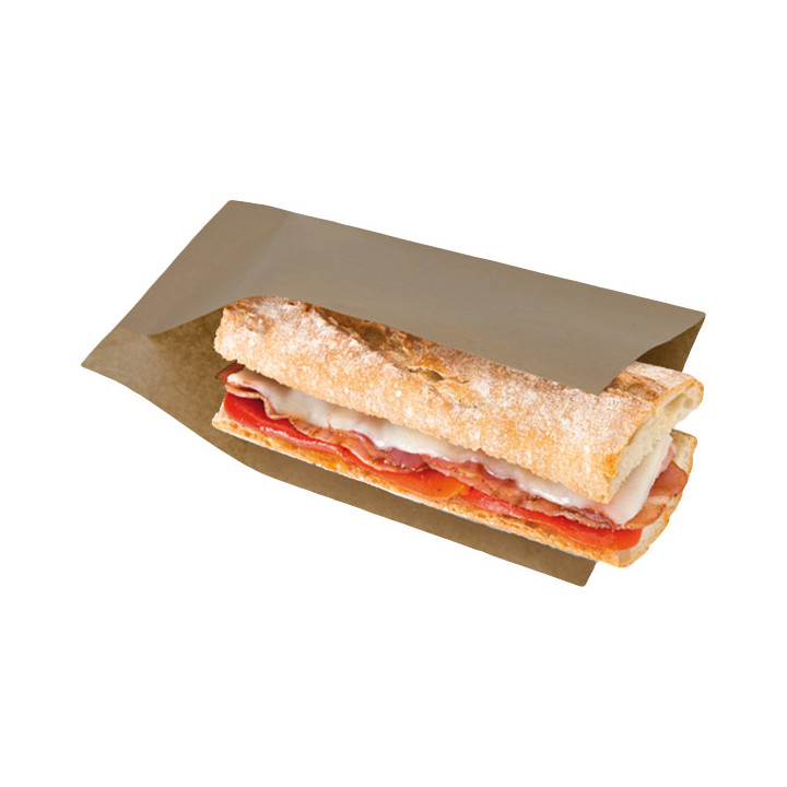 Paper Deli Wrap Grease-Proof Natural 25x13/10cm (4000 Units)
