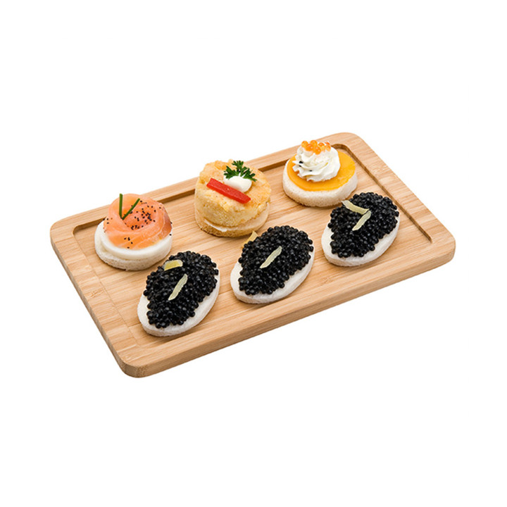Bamboo Tray Cocktail 20,5x12,5x1cm (1 Unit) 
