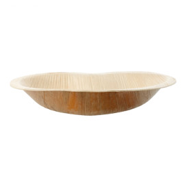 Palm Leaf Plate "Heart" Shape 16,5x16,5x2,5cm (25 Units) 