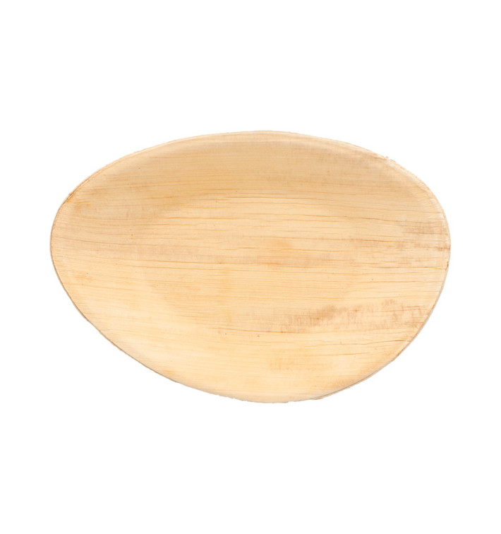 Palm Leaf Tray Oval Shape 37x25cm (25 Units) 