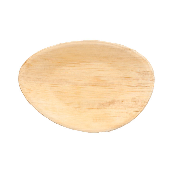 Palm Leaf Tray Oval Shape 37x25cm (200 Units)