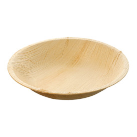 Palm Leaf Bowl Round Shape Ø18x3,5cm (200 Units)