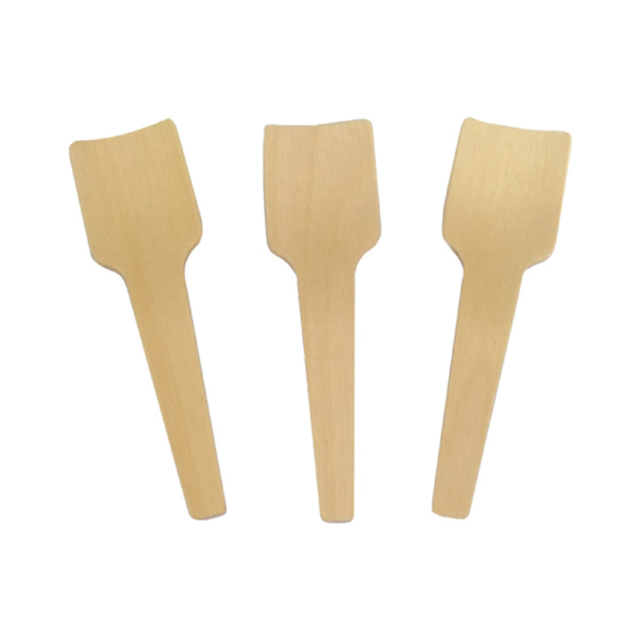 Wooden Ice Cream Spoon 7cm (100 Units)  