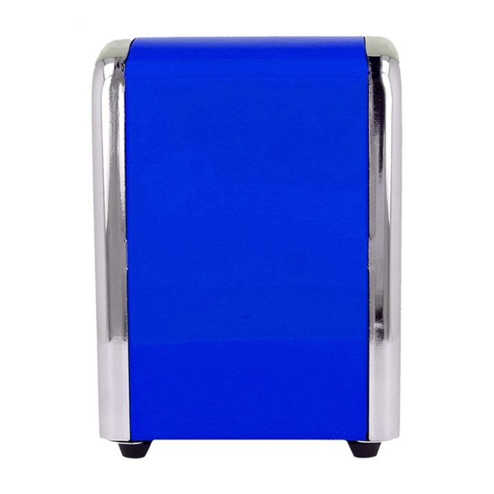 Napkin Steel Dispenser "Miniservis" Blue 10,5x9,7x14cm  (1 Unit)