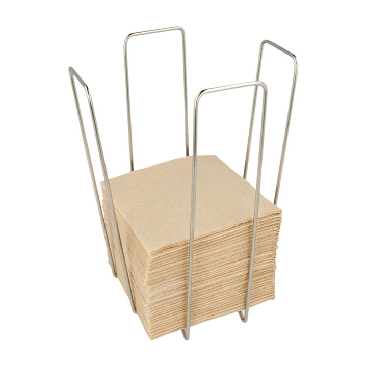 Wire Napkin Holder Silver 18x18x19,4cm (1 Unit) 