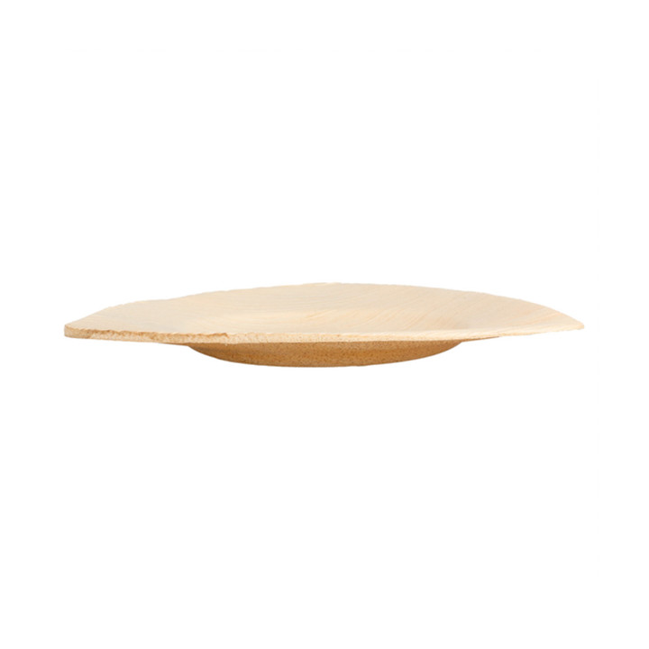 Palm Leaf Plate Triangular Shape 15x13x1cm (25 Units) 