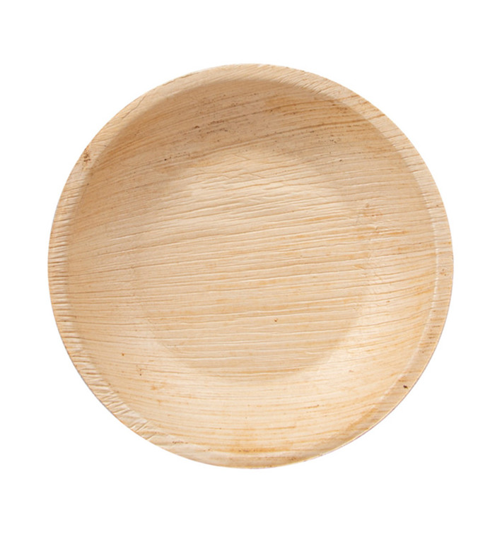 Palm Leaf Plate Round Shape 12,5x2cm (25 Units) 