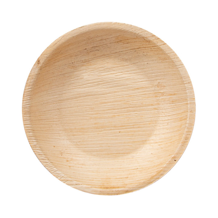 Palm Leaf Plate Round Shape 12,5x2cm (25 Units) 