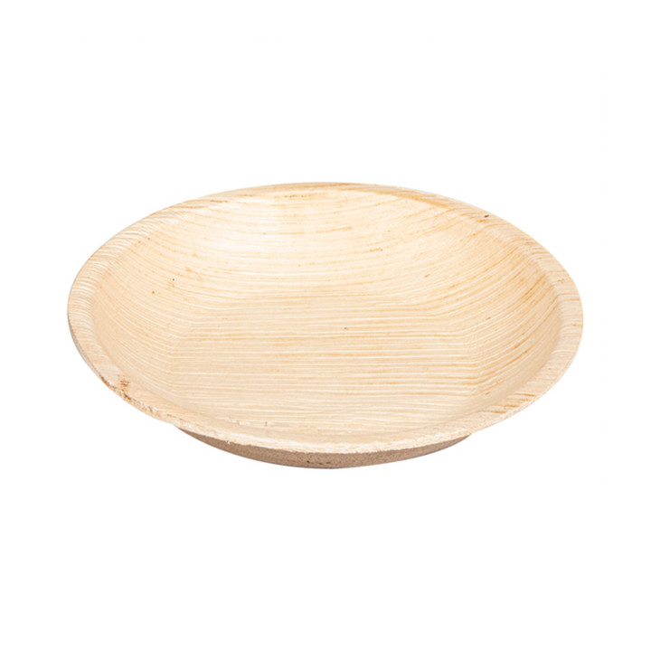 Palm Leaf Plate Round Shape 12,5x2cm (25 Units) 