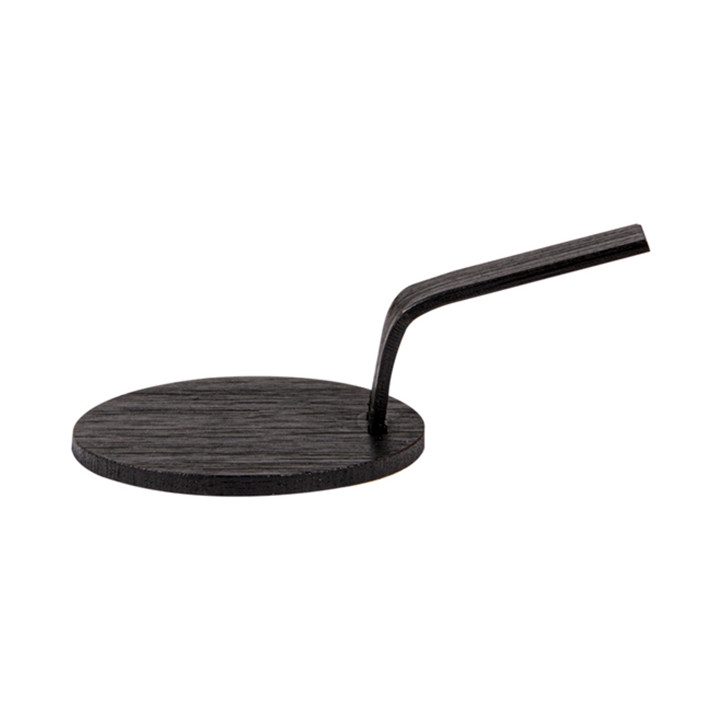 Bambo Mini Shovel Tray Black "Tapas" Ø5 cm (400 Units)
