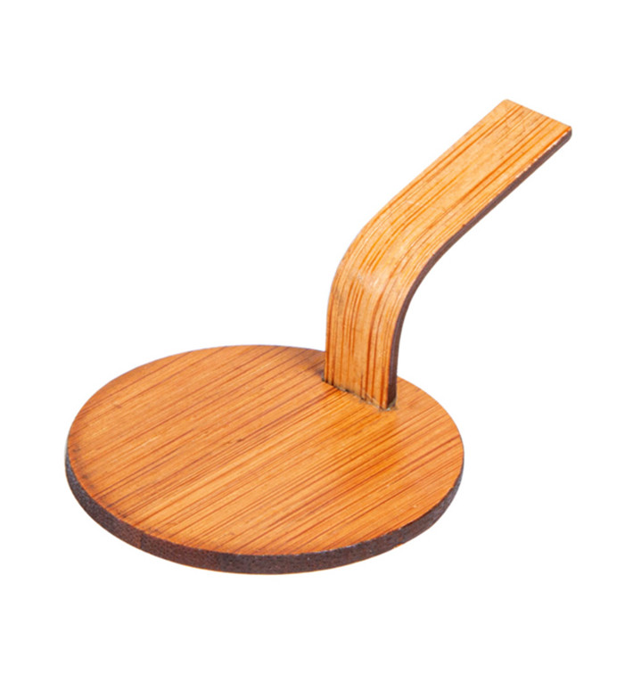 Bambo Mini Shovel Tray Natural "Tapas" Ø5 cm (100 Units)  