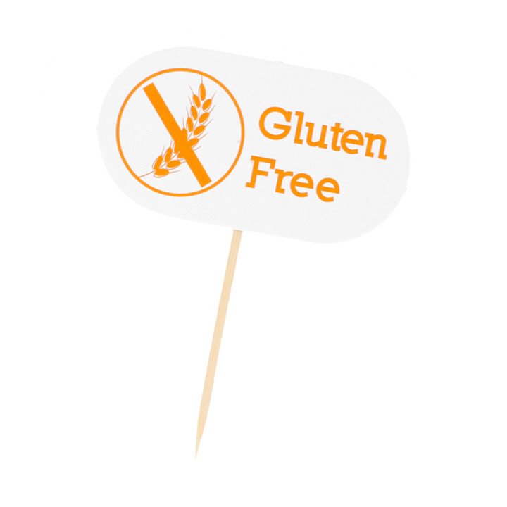 Gluten Free Food Marker 8 cm (2000 Units)