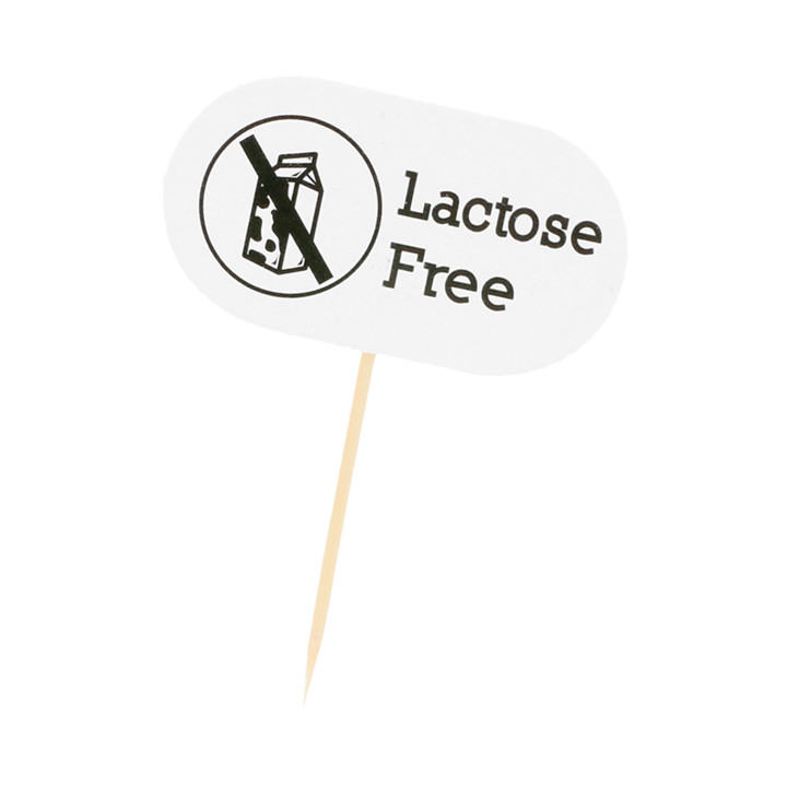 Lactose Free Food Marker 8 cm (2000 Units)
