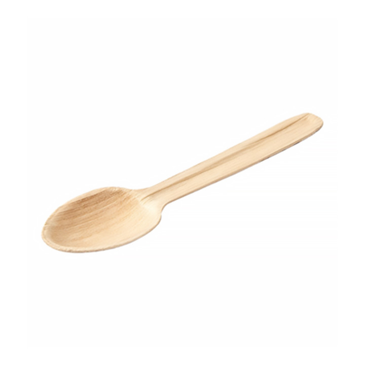 Palm Leaf Tasting Mini Spoon 17 cm (25 Units) 