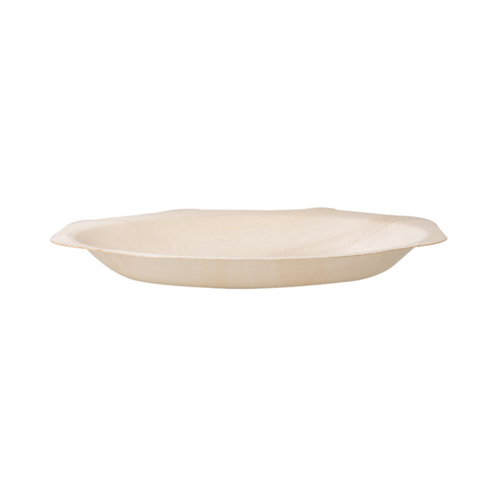 Wooden Tray Octogonal Shape 20x13x2,5 cm (200 Units)