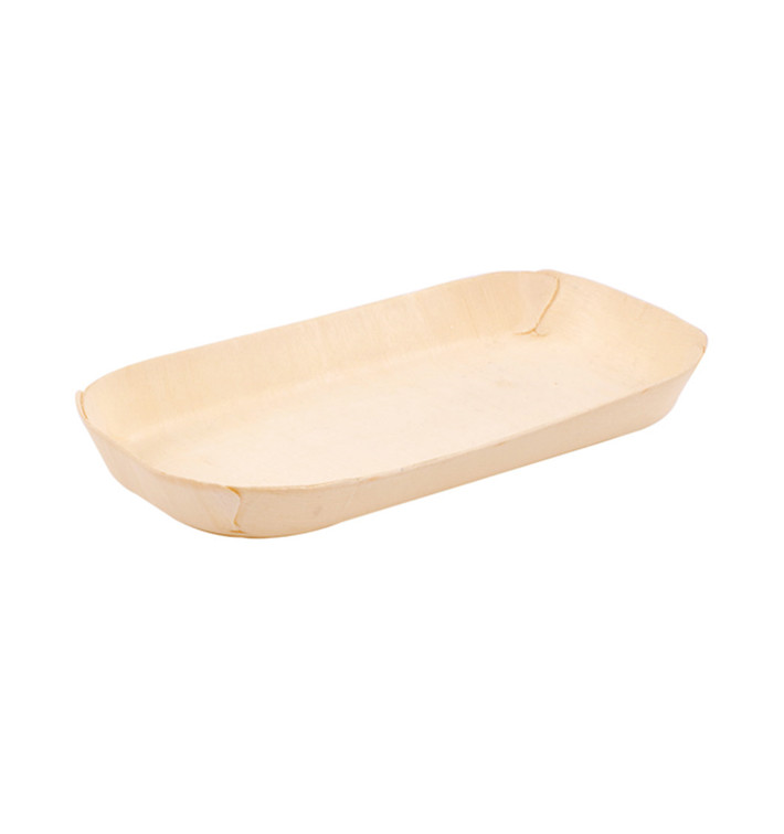 Wood Backing Tray Rectangular 14,5x7x1,3 cm (50 Units) 