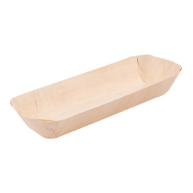 Wood Backing Tray Rectangular 19,5x7,5x2,7cm (200 Units)
