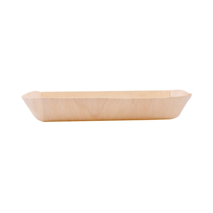 Wood Backing Tray Rectangular 19,5x7,5x2,7cm (200 Units)