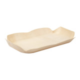 Wood Backing Tray Rectangular 16,5x11x2 cm (50 Units) 