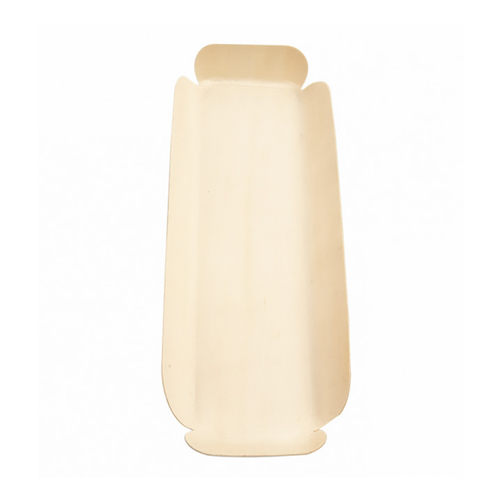 Wood Backing Tray Rectangular 22,5x11x3 cm (200 Units)