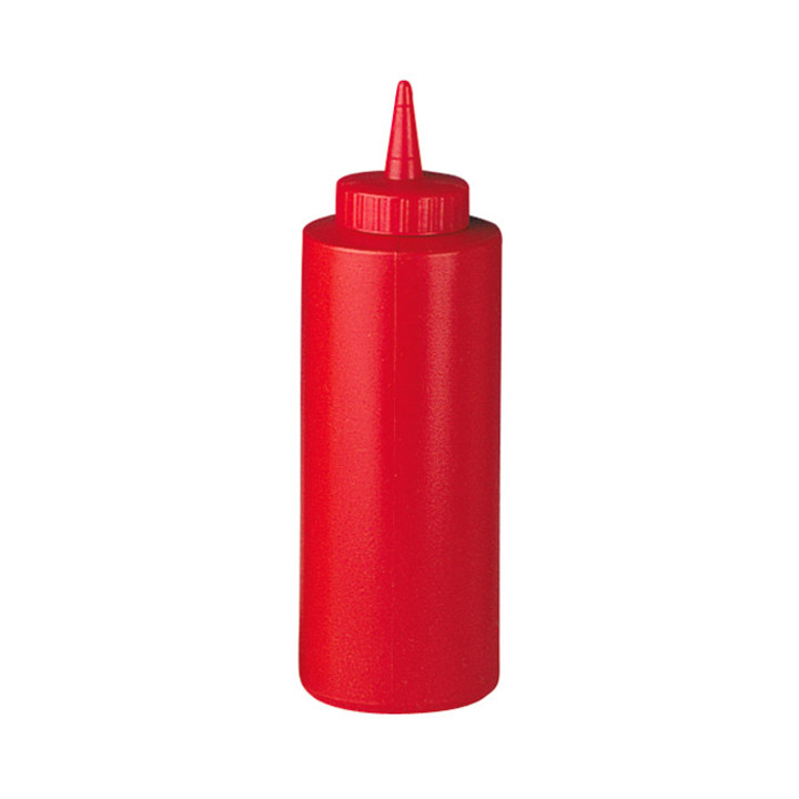 Squeezy Sauce Dispenser Plastic Red 240ml (72 Units)