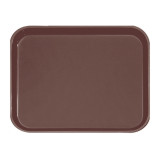 Plastic Tray Non-Slip Brown 51,0x38,0cm (1 Unit) 