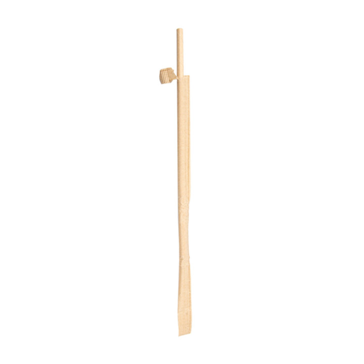 Paper Straw Straight Nature Wrapped With a Kraft Sleeve Ø0,6cm 21cm (250 Units)