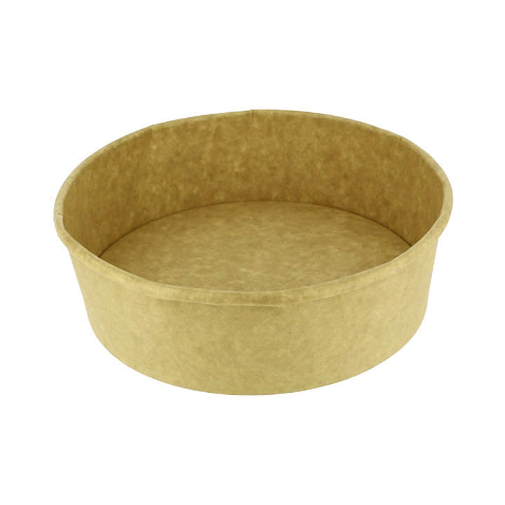 Paper Soup Bowl Kraft-Kraft 33Oz/1000ml Ø18,6cm (300 Units)