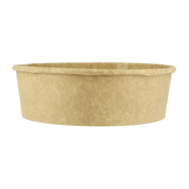 Paper Soup Bowl Kraft-Kraft 33Oz/1000ml Ø18,6cm (300 Units)