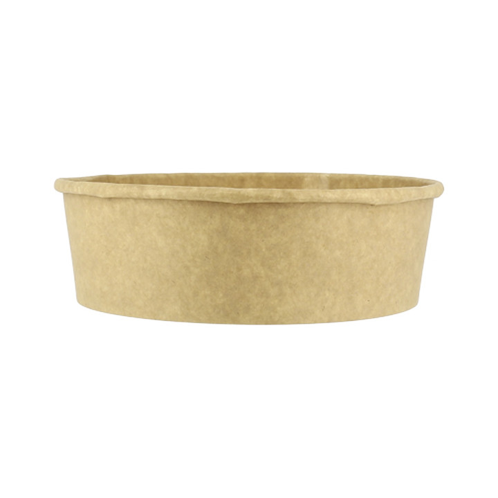 Paper Soup Bowl Kraft-Kraft 33Oz/1000ml Ø18,6cm (25 Units)