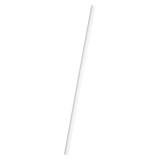 Paper Straw Straight White Ø6mm 20cm (250 Units) 