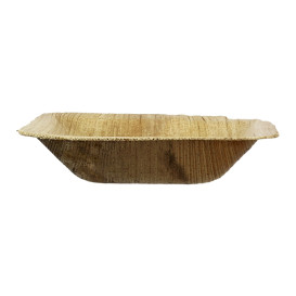 Palm Leaf Mini Plate Square Shape 7,7x7,7cm (200 Units)