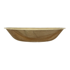 Palm Leaf Bowl Round Shape Ø18x3,5cm (200 Units)