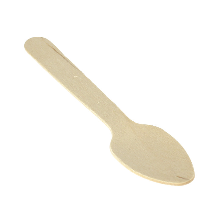 Wooden Mini Spoon Eco 11cm (100 Units)  