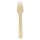 Wooden Fork Eco 16cm (100 Units)