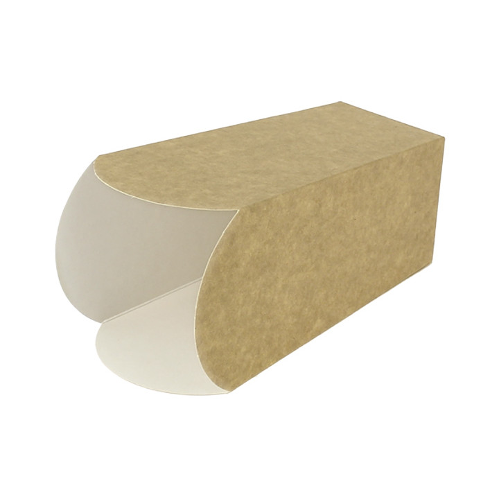 Paper Popcorn Box Small Size Kraft 45g 6,5x8,5x15cm (700 Units)