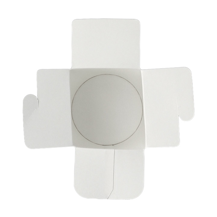 Paper Take-Out Container 100% ECO White 16Oz/480ml (50 Units)