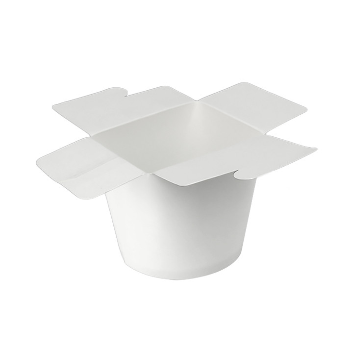 Paper Take-Out Container 100% ECO White 26Oz/780ml (500 Units)