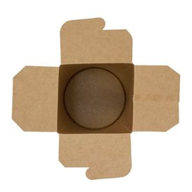 Paper Take-Out Container 100% ECO Kraft 16Oz/480ml (50 Units)