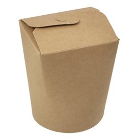 Paper Take-Out Container 100% ECO Kraft 16Oz/480ml (50 Units)