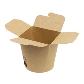Paper Take-Out Container 100% ECO Kraft 16Oz/480ml (50 Units)