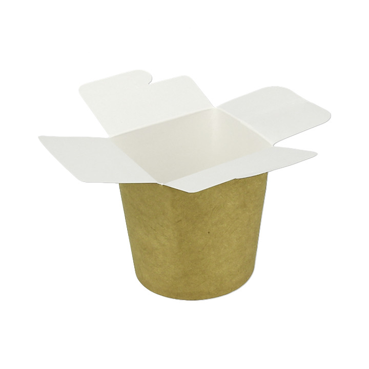 Paper Take-Out Container 100% ECO Kraft 16Oz/480ml (500 Units)