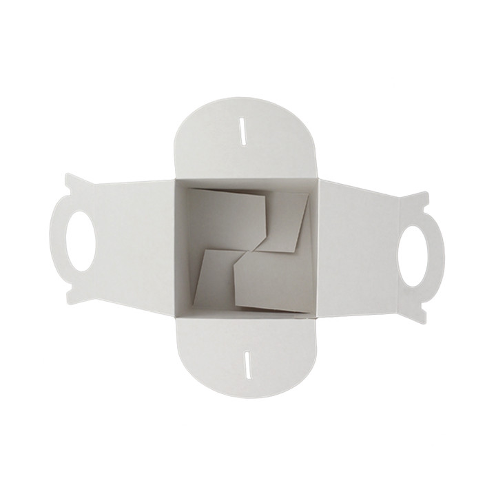 Paper Menu Box Kraft 1,31x1,31x1,15cm (250 Units)