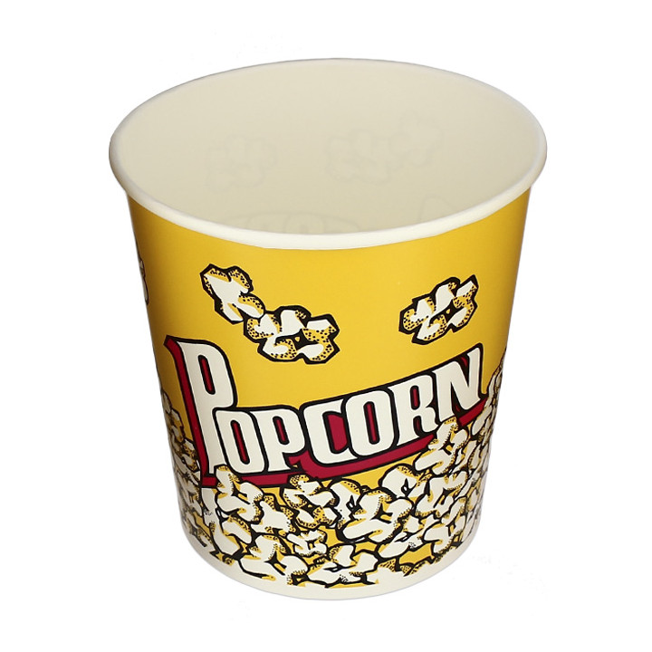 Paper Popcorn Box 3900ml 18,1x14,2x19,4cm (300 Units)