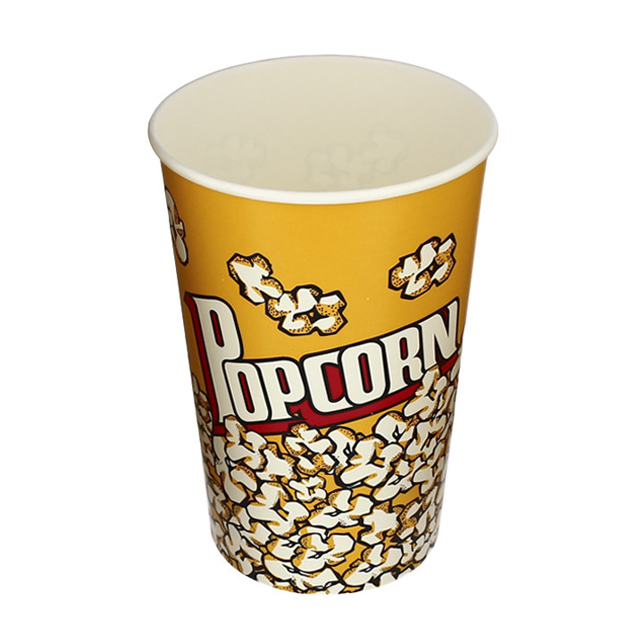 Paper Popcorn Box 1920ml 13,3x10x19,5cm (500 Units)