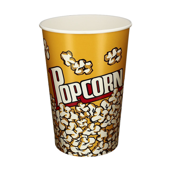Paper Popcorn Box 1920ml 13,3x10x19,5cm (25 Units)