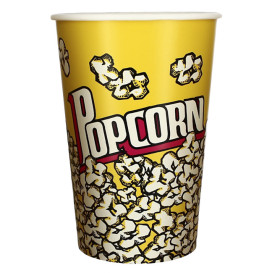 Paper Popcorn Box 1380ml 12,4x9x17cm (25 Units)