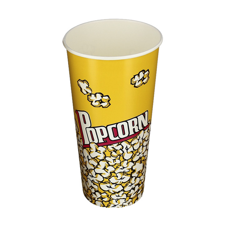Paper Popcorn Box 720ml 9,6x6,5x17,7cm (50 Units) 