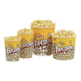 Paper Popcorn Box 960ml 11,4x8,9x14cm (500 Units)